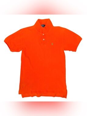 Polo Ralph Lauren Orange Polo Shirt Classic Logo